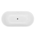 CUPC Certificate Bathrooms Soaking Modern Bathtub Oval Freestanding Acrylic Air Massage Tub